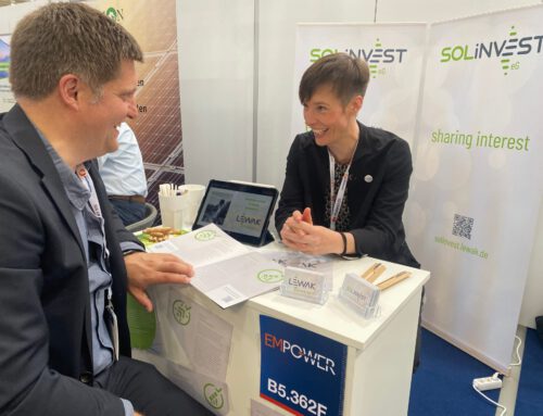 The Smarter E and Intersolar in Munich – market welcomes SOLiNVEST eG
