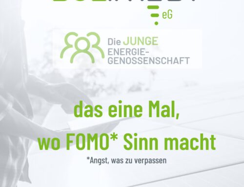 Infoabend zur Genossenschaft mit Möglichkeit zum Direkteinstieg